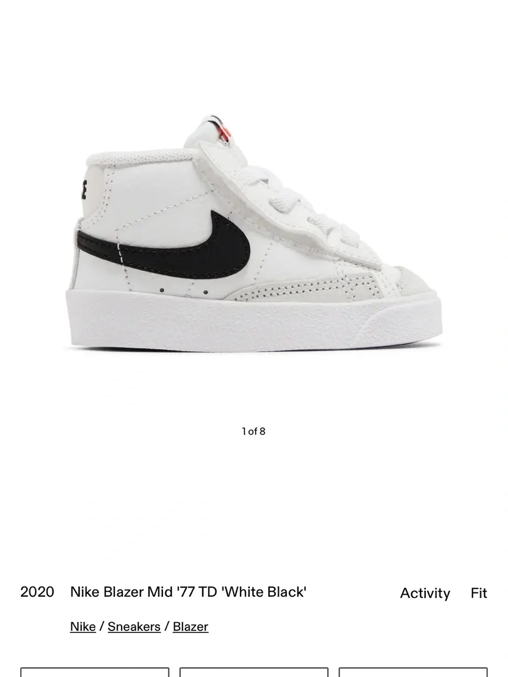 Nike Blazer kids sneakers